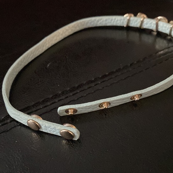 Bracelet leather with gems - Picture 4 of 4